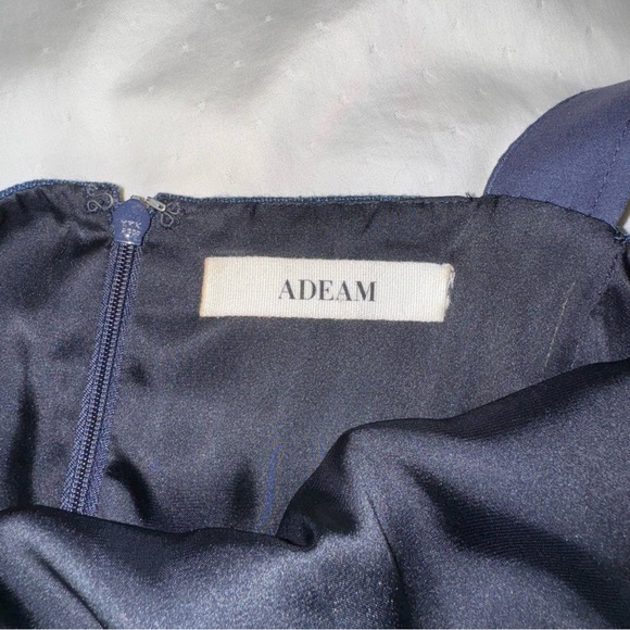 ADEAM BLUE DRESS WITH SEQUINS & BEADING. NO SIZE TAG - Picture 9 of 9